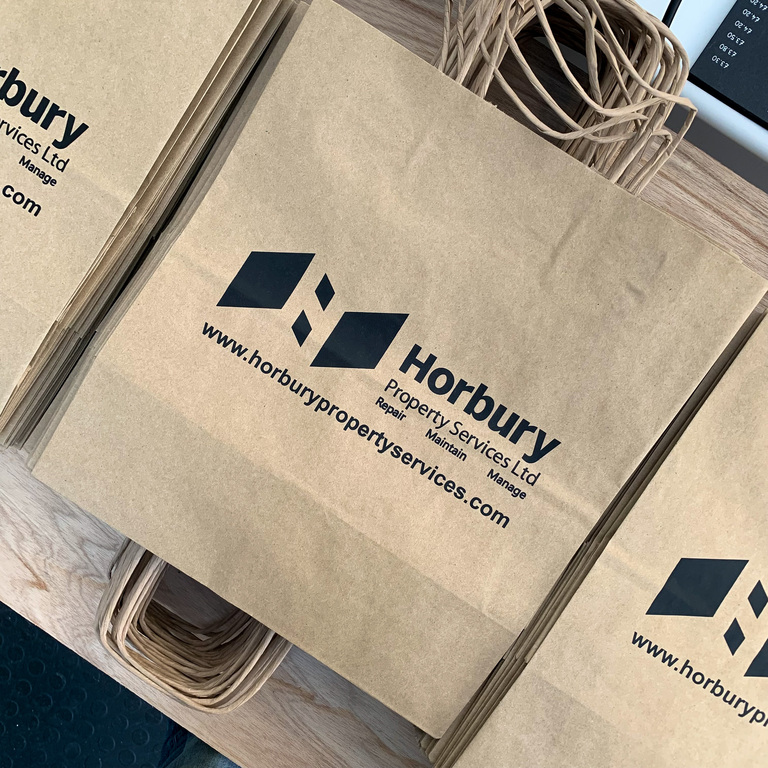 Horbury Screen Print Bags 1